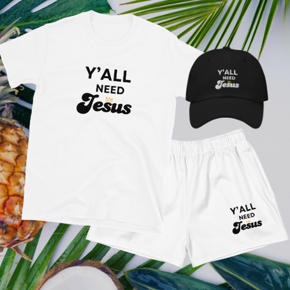 Y'all Need Jesus White T-Shirt