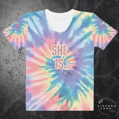 She Is.. Tie Dye T-Shirt